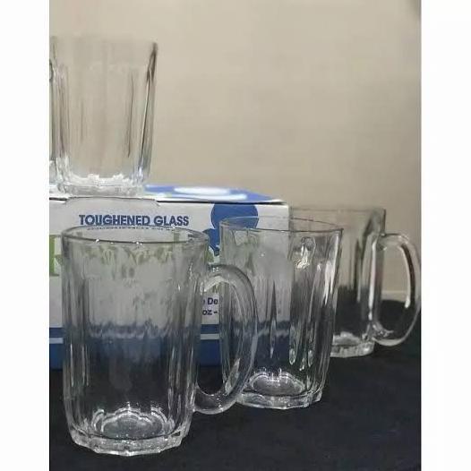 MILIKI GELAS KACA ROYALEX / GELAS GAGANG 270 ML / 6 PC TERMURAH