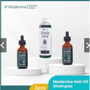 MADEVINE - HAIR OIL & SHAMPOO - VITAMIN RAMBUT RONTOK DAN KERING AMAN  GIASARI5