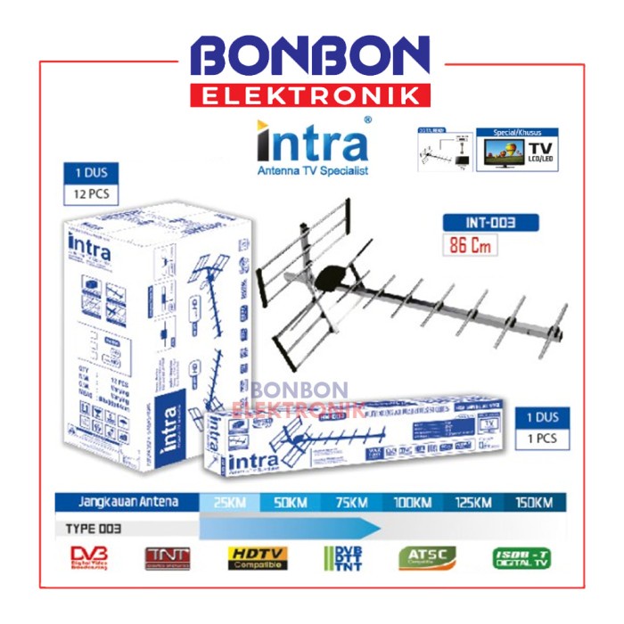 INTRA ANTENA DIGITAL OUTDOOR INT-003 / ANTENNA LUAR INT003