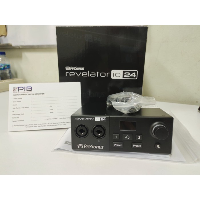 Soundcard Presonus Revelator io 24