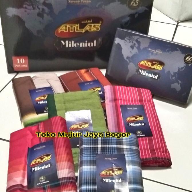 Sarung Atlas Milenial Polos Warna