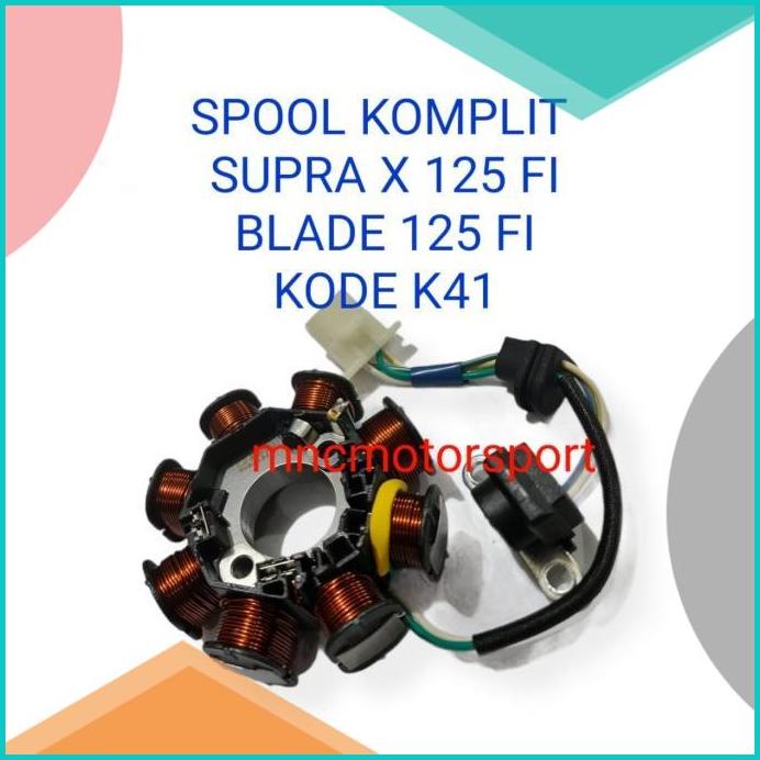 SPOOL SPUL KOMPLIT SUPRA X 125 FI BLADE 125 FI KODE K41 16novz3 sparep