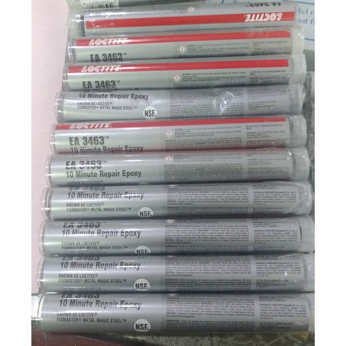 

Loctite Ea 3463 Repair Epoxy Putty Metal Steel,Lem Locteti Epoksi