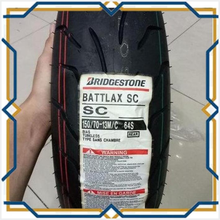 [BCM] BAN BATTLAX SC 150 70 RING 13 NMAX