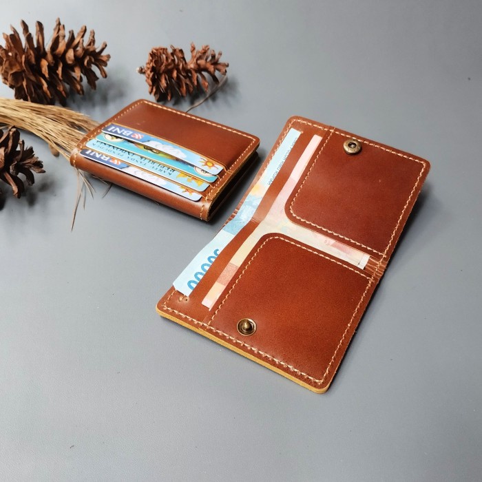 Terlaris Dompet Kulit Mini Simple Pria Wanita SALE