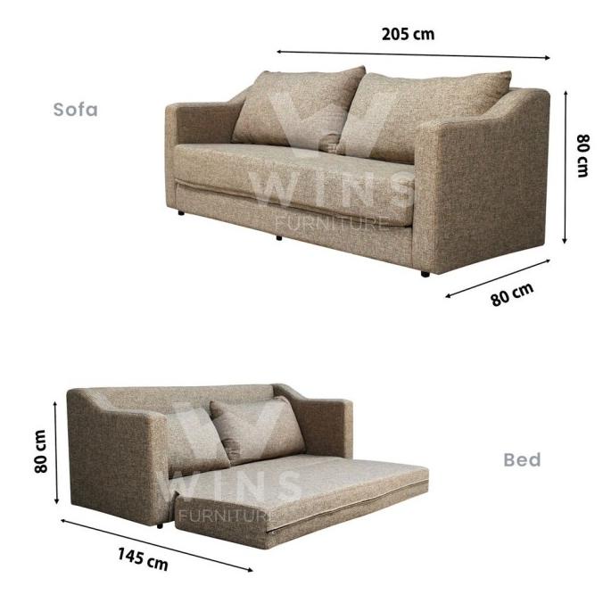 SOFA BED LANTAI VIENS SOFA RUANG TAMU KASUR LIPAT SOFA DUDUK