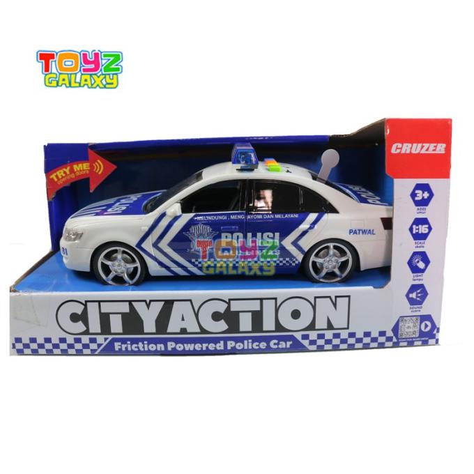 TERLARIS - Cruzer Mobil City Action Police Car