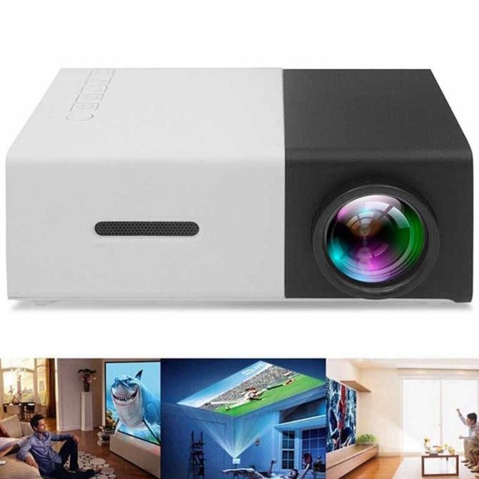 Mini Proyektor LED YG300 / YG-300 / YG 300 LCD Portable Projector Home