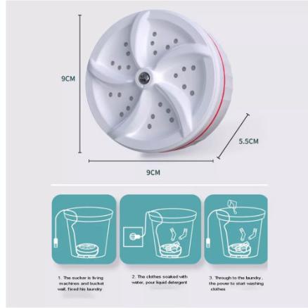 Mesin Cuci Portable / Travel mesin cuci portable