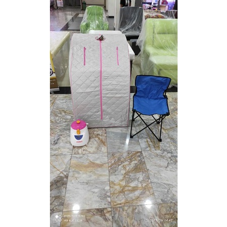 Portable steam sauna uap badan slimming body