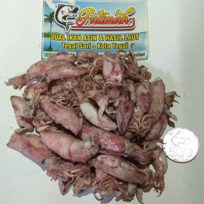 

Cumi Telur 1Kg Cumi Telor Rebus Ikan Asin