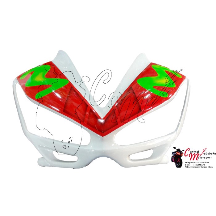 Topeng Lampu Depan R15 V2 Model R25 / Cover Headlamp R15 V2 Model R25 Terlarisss