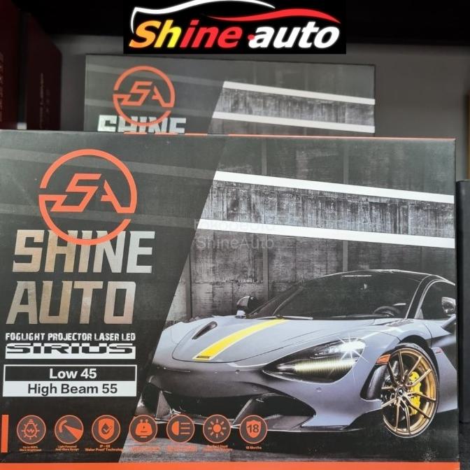 FOGLAMP PROJECTOR BILED LASER SIRIUS SHINEAUTO