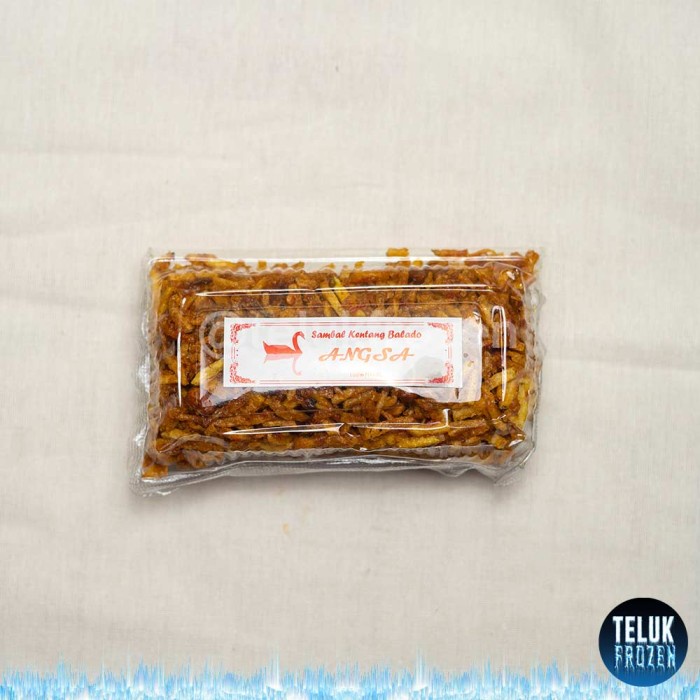 

Keripik - Sambal Kentang Balado Cap Angsa Keripik Sambel Kripik Cemilan Lauk