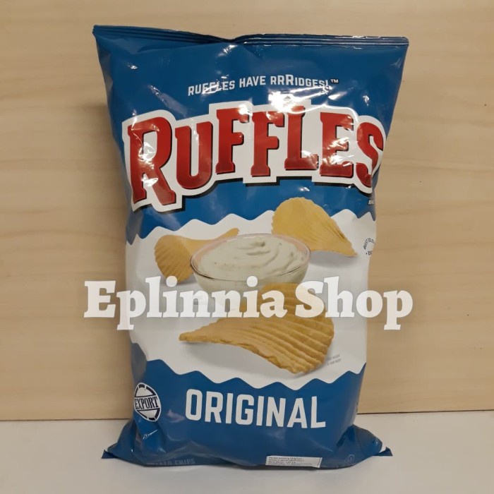 

Keripik - Ruffles Original Flavoured Potato Chip 184 Gr - Keripik Kentang