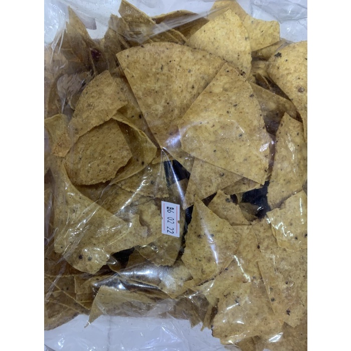 

Keripik - Diskon Enak! Keripik Nachos/Tortilla Chips Original 500Gr