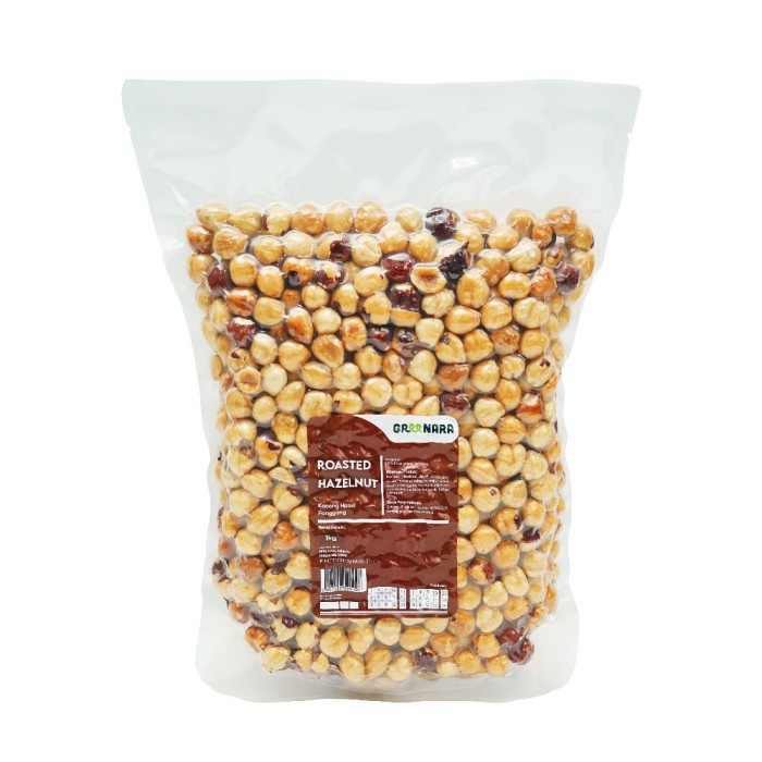 

Kacang - Kacang Hazel Panggang 1 Kg / Roasted Natural Hazelnut