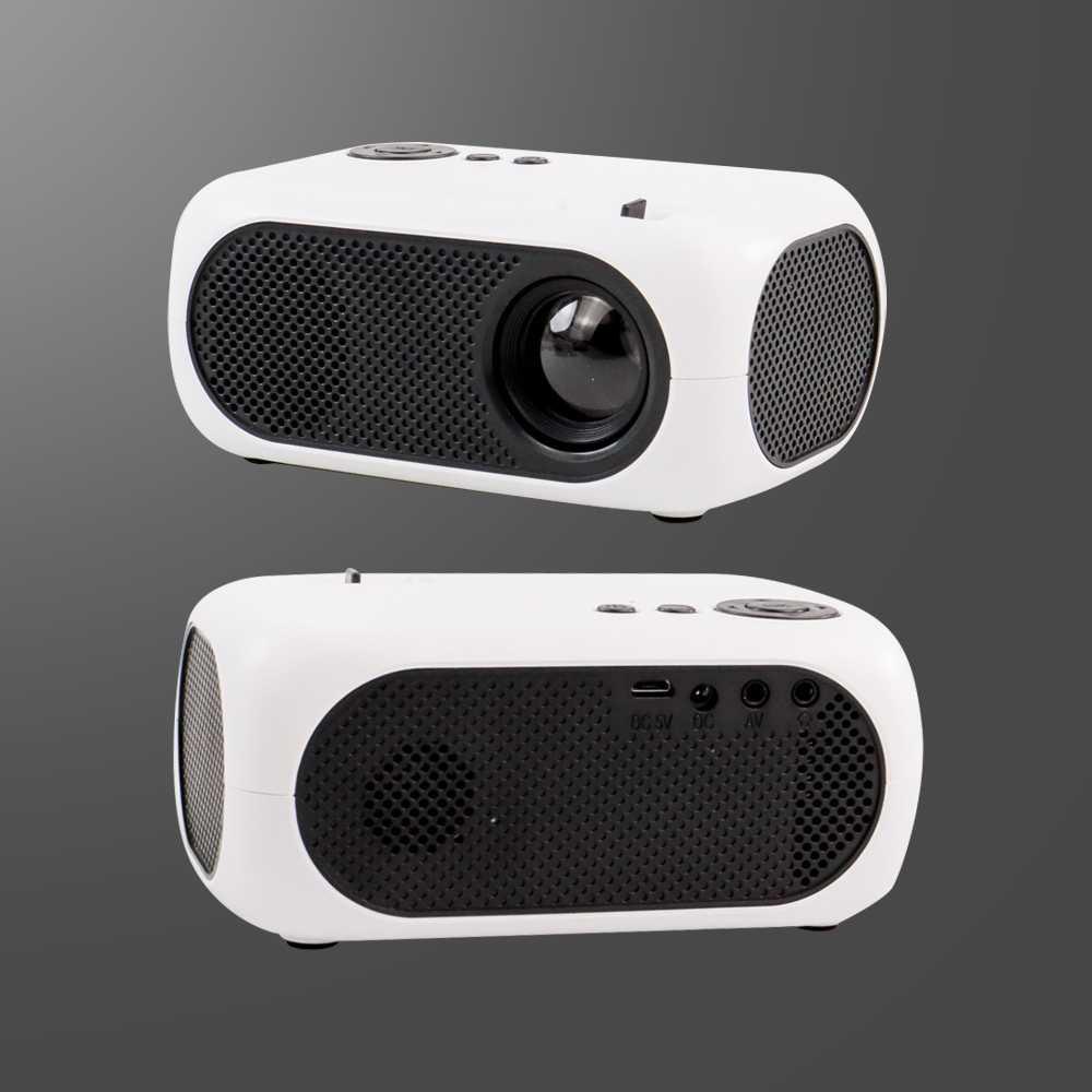 Proyektor Mini LCD Full HD 1080P 1200 Lumens Home Theater - M24
