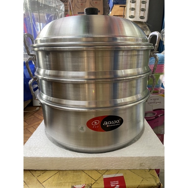 Panci Kukus Langsang Kalakat Steamer 3 Susun Maspion Jawa 33