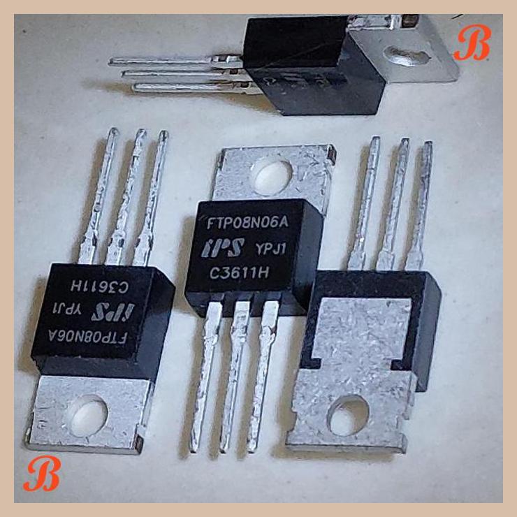 | ES | FTP08N06A IPS 08N06 FTP 08N06A MOSFET N-CHANNEL 230W 55V 120A TO-220