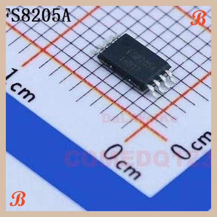 | ES | FS8205A 8205A FS8205 DUAL N-CH MOSFET IC SMD 6A 20V TSSOP-8 LI ION