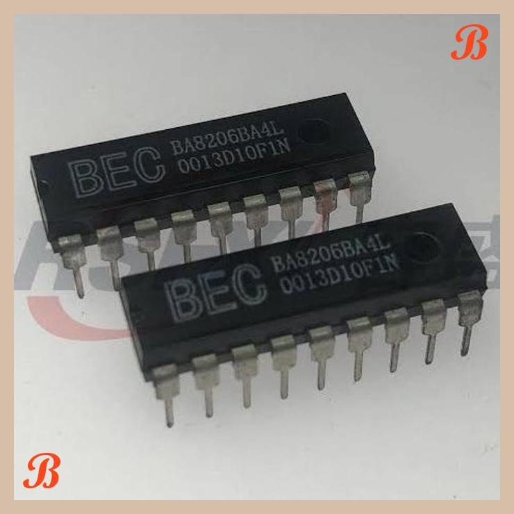 | ES | BA8206BA4 BA8206BA4L IC BEC BA8206 DIP-18 FAN REMOTE BA8206BA4K