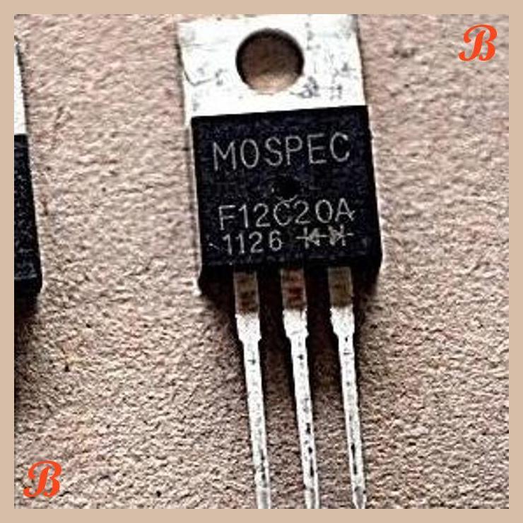 | ES | MOSPEC F12C20A 12A 200V DIODA FAST RECOVERY TRANSISTOR TO-220