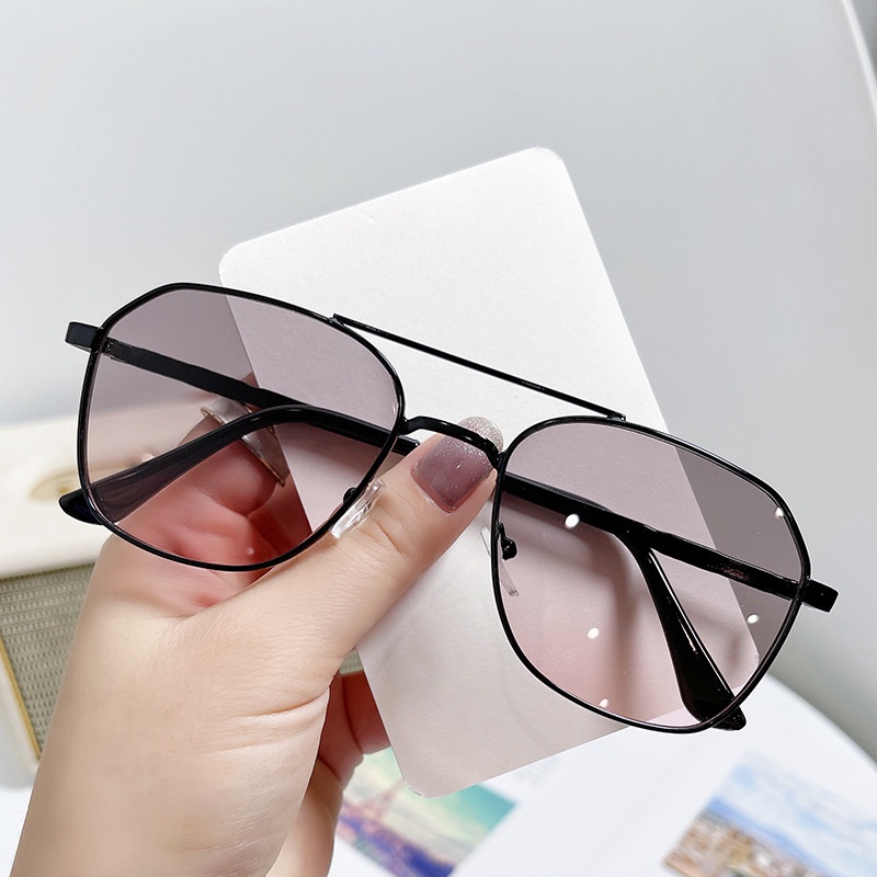 Kacamata Hitam Pria/Wanita Premium Korea Style Import Retro Vintage anti UV,Gaya ins,kece buat foto