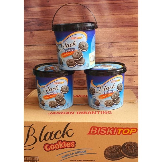 

Biskuit Wafer - Biskitop Assorted ( Toples Bulat ) - Wafer Kue Biskuit Lebaran