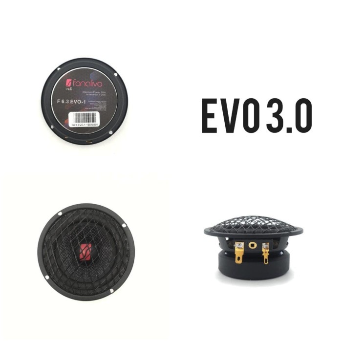 ✅Ori Speaker Vox Fonalivo F6.3 Evo - Speaker Fonalivo Evo 3 - Midrange Vox Berkualitas