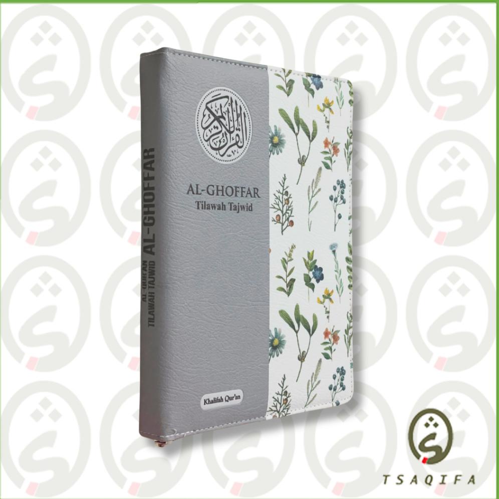 AlQuran AL GHOFFAR Ukuran A5 RESLETING Tajwid Warna Non Terjemah Penerbit Khalifah Quran AlQuran Taj