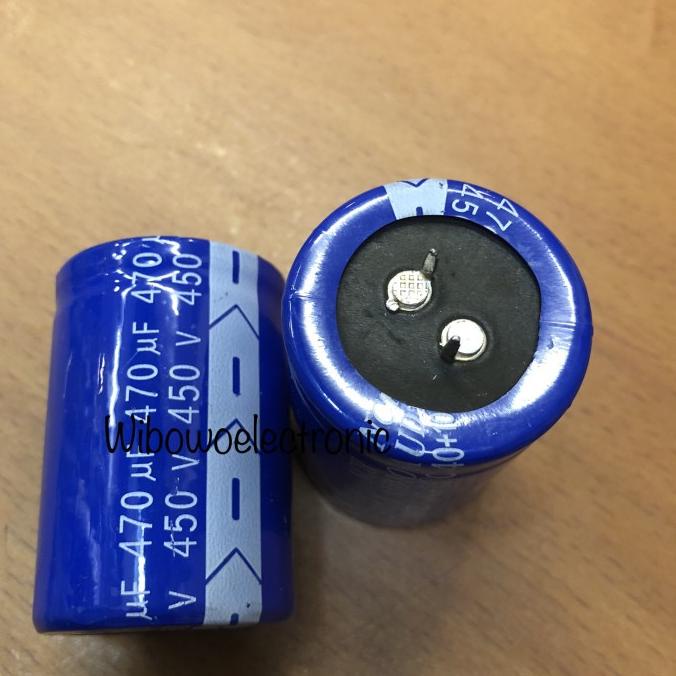 Murah Capacitor elco 470uf 450v elko 470uf 450volt Buru Order