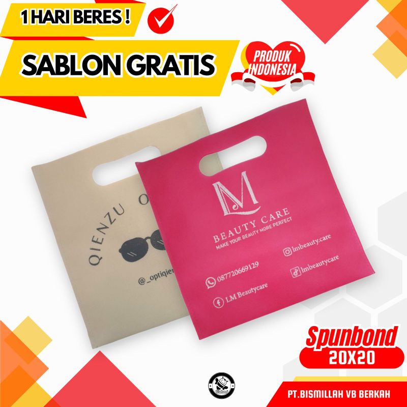 

Tas Bingkisan Mini Heampers Custom Sablon | FOP 20.20