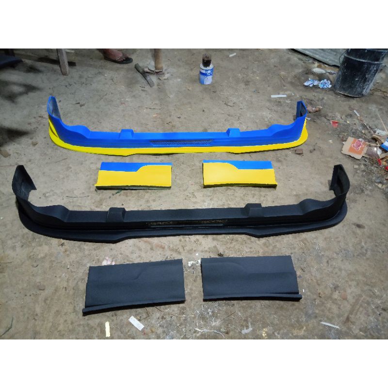 tambahan bemper winglet truk ragssa canter Dyna elf