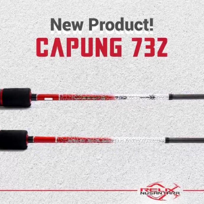 Joran Capung 732 8lb Spider Relix Nusantara - ALAT PANCING - AKSESORIS