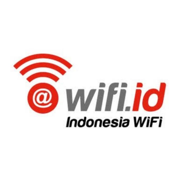 Kemeja Telkom Indonesia WiFi id Putih Lengan Pendek Pria