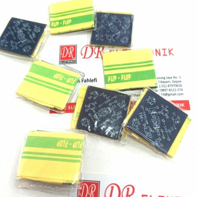 Update PCB Lampu Flip flop Lop fliplop Rangkaian Elektronika Dasar sederhana dre3 Murah