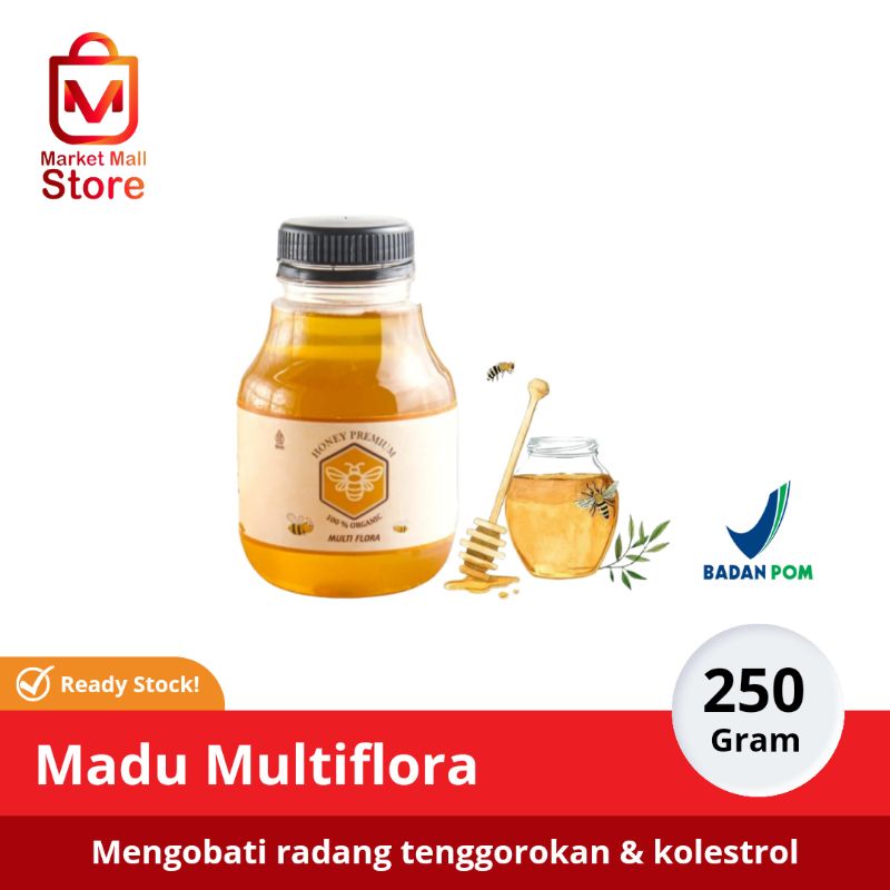 

Madu Murni Asli Multiflora 250 gr Membantu Meredakan Radang, Mengurangi Kolestrol, Mengatasi Asam Lambung