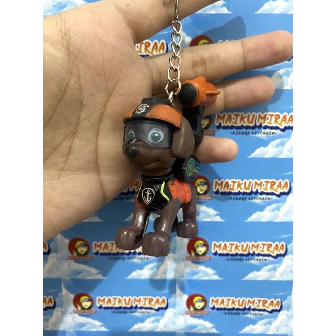 PRESALE  Figure Keychain / Gantungan kunci paw patrol B chase ryder marshal sky