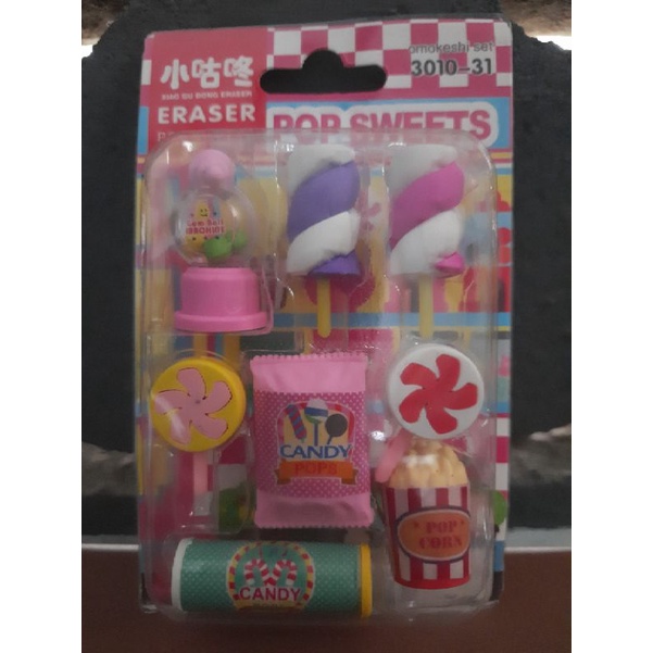 

pop sweet eraser / koleksi penghapus lucu