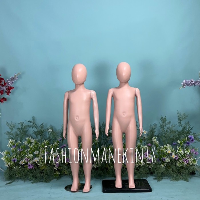 Promo Manekin Fullbody Anak Sd 3 Model Kepala Manekin-Patung Baju Anak Kecil
