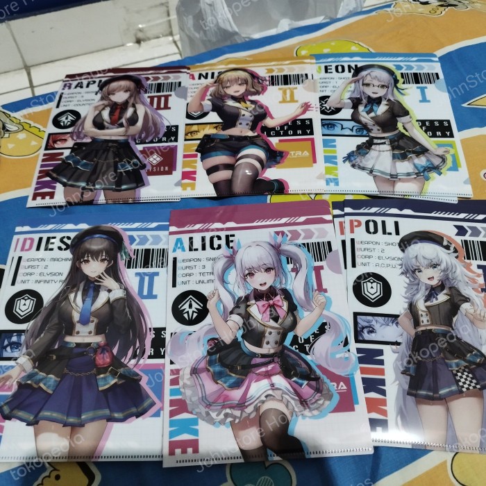 

Promo Nikke X Familymart A5 Clear File