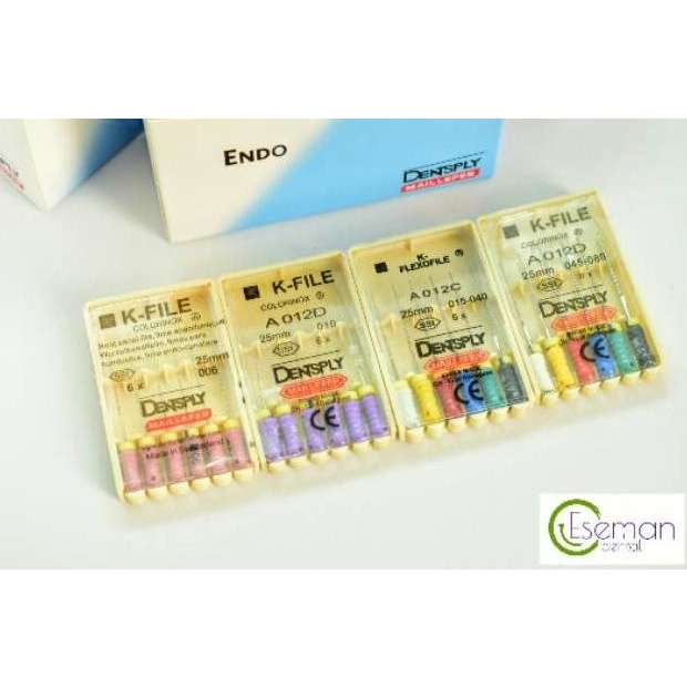 

Promo Dentsply K-File No. #06 #08 #10 #15-40 #45-80 Panjang 21 Mm 25 Mm 31