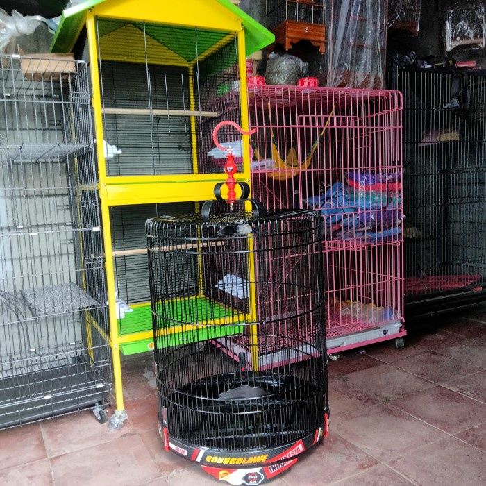 Promo Kandang Burung Murai Merk Ebod Ronggo Lawe No 1 Full Set