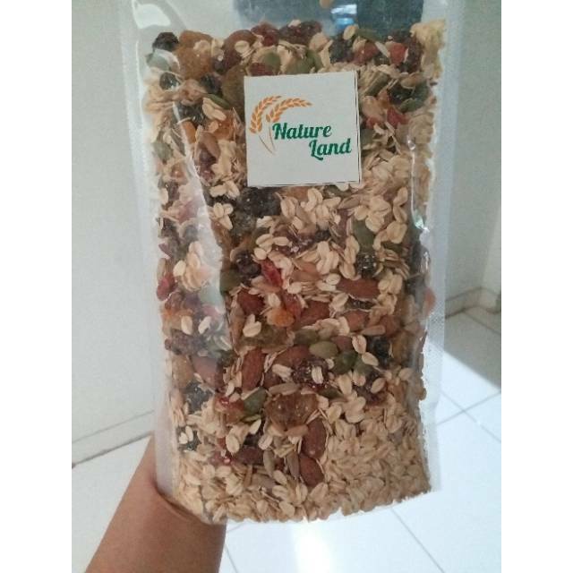 

Healthy Granola ( Muesli)10 In 1 Isi 500 Gram
