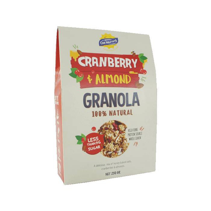 

Oatmorning Granola - Cranberry Almond Granola