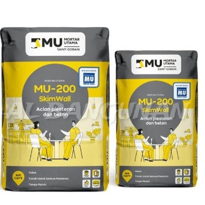 Terbaru Semen Instan Mortar Mu - 200 Acian 40 Kg Promo Terlaris