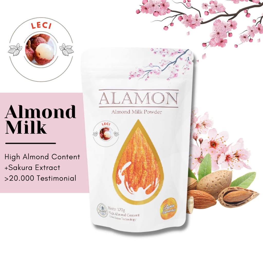 

Susu Almond Bubuk- Alamond Lk Susu Nutrisi Otak Dan Kulit Aneka Rasa - Asi Booster