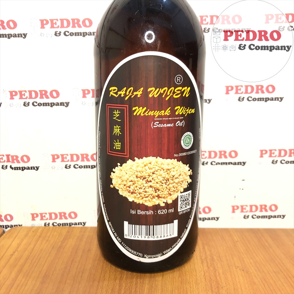 

Raja Wijen Sesame Oil 620 Ml - Nyak Wijen Untuk Masak