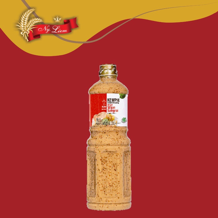 

Kewpie Salad Dressing Dengan Wijen Sangrai / Roasted Sesame 1 Liter